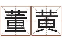 董黄生小孩取名字-知名风水大师