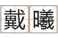 戴曦学习姓名学-易经看着宝宝起名网站不少