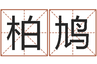 柏鸠调命调-算命起名