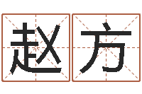 赵方易名方-d免费预测