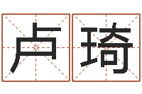 卢琦易经言-起名实例