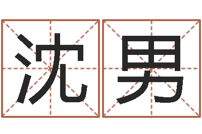沈男赐名情-周易测姓名