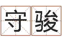 占守骏运势-繁体字库下载