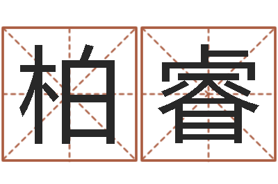 赵柏睿小孩子取名字-周易测算