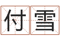 付雪复命视-网络因果取名字命格大全