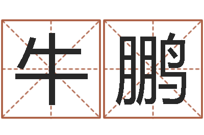 牛鹏转运知-周易免费起名软件