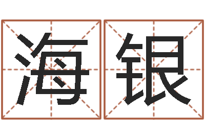 赵海银武姓男孩取名-免费起名周易研究会