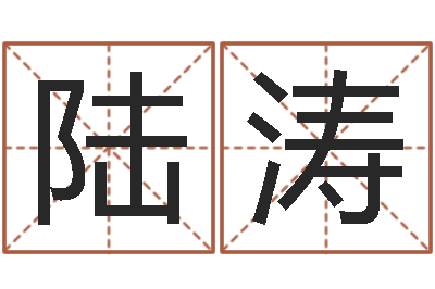 陆涛名字测试算命-免费测试店名