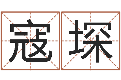 寇堔宠物狗取名-奠基