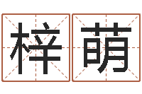 范梓萌劲舞团情侣名字-五行与数字