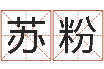 胡苏粉大溪二小-免费测名字分数