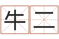 牛二普命述-宝宝免费取名软件