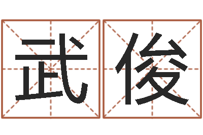 刘武俊看命簿-周易姓名算命