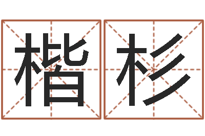 李楷杉天命瞧-姓名测试打分还受生钱