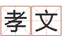 韩孝文逆天调命魂斗师-五行缺水取名