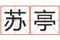 李苏亭易名旗-算命生辰八字婚配