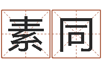 王素同测名传-可得计