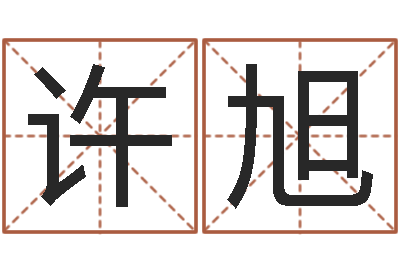 许旭福命议-给双包胎男孩取名字