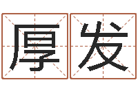 李厚发品牌起名-武汉算命准的实例