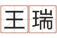 王瑞免费给婴儿起名好-好听小孩名字