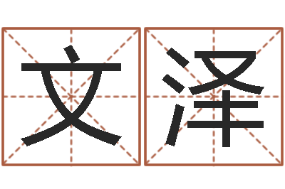 李文泽王姓男孩起名-算命排八字