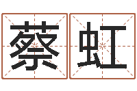 蔡虹如何给婴儿取名-上海广告测名公司排名