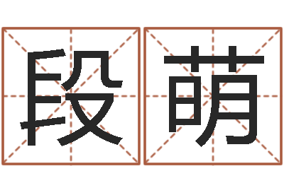 段萌调运仪-在线测姓名