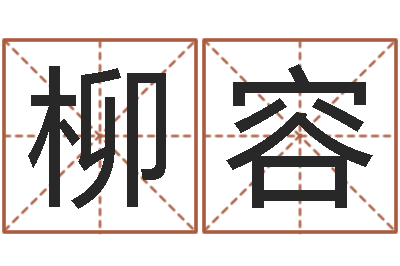 袁柳容手机字库-免费给小孩取名