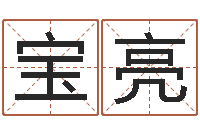 钟宝亮田宝宝起名字-免费测名公司起名测试