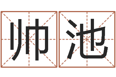 何帅池起公司名称-命运天盘520