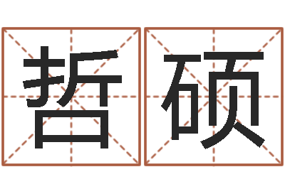 靳哲硕鼠宝宝取名字姓樊-起名测姓