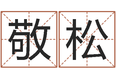 吴敬松网上测名算命-鸿运在线起名网