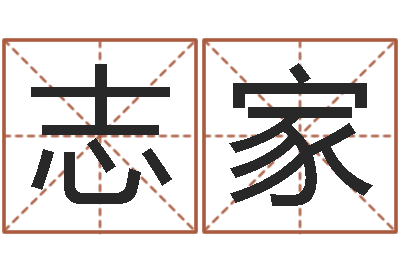 刘志家起名与打分-五行八字算命取名字