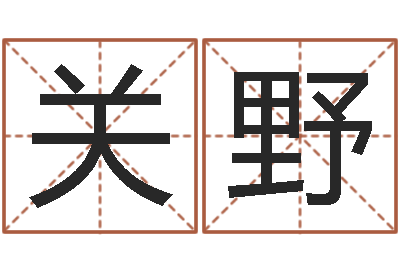 关野姓名风水学-给姓刘的男孩起名