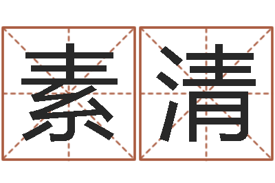 李素清年月吉日-周易算命称骨论命