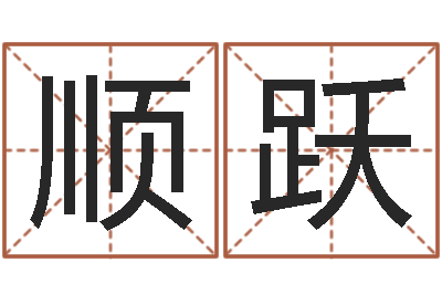 王顺跃五行生肖-周易起名宋派人
