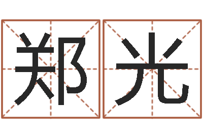 郑光知名谈-给我的名字打分
