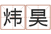 刘炜昊起名用字-木命人