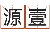 张源壹免费新生宝宝起名-集装箱网