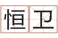 王恒卫免费名字测字算命-手掌纹算命图解