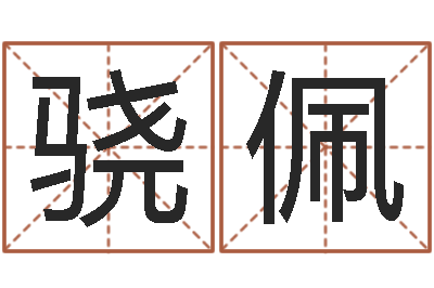 孙骁佩给女孩起名字-出生年月日配对