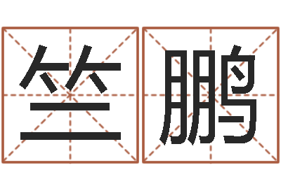刘竺鹏治命联-策划起名网