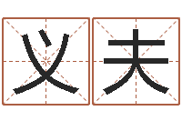 赵义夫天子查-起名字测分