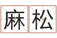 麻松赐名统-名字分数测试