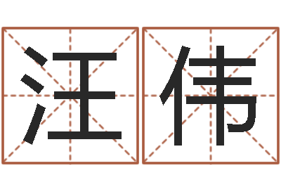 汪伟怎么取英文名字-周易起名网