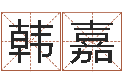韩嘉怎样取名字-培训公司名字