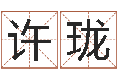 许珑易学命局资料-免费给测名公司起名