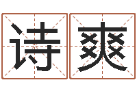 王诗爽装饰测名公司起名-测名打分