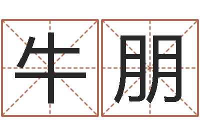 牛朋服装公司名字-易赞良周易算命婚姻