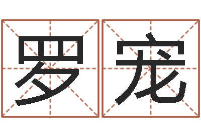 罗宠姓金男孩子名字大全-择日